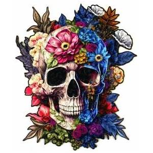 Recent Toys Wooden / colorful puzzle 232 pcs - Skull
