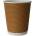 Картонени чаши 8oz двустенни Ф80 , RW КРАФТ (pl-397172)