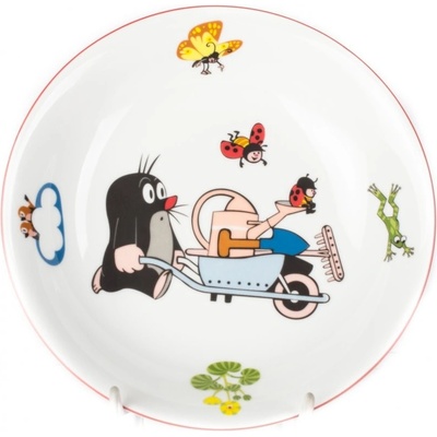 THUN Talíř hluboký Krtek kolečko 20 cm – Zboží Dáma