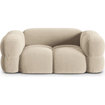 Cosmopolitan Design Бежов кадифен диван 180 cm Loretto - Cosmopolitan Design (COS_2S_120_F1_LORETTO1)