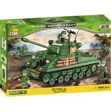 Cobi 2533 World War II Tank M4A3E8 SHERMAN Easy Eight