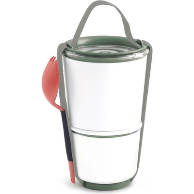 Black-Blum Lunch Pot BoxAppetit 800ml, biely/olivový