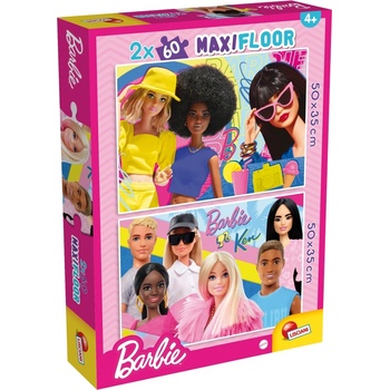 Lisciani Пъзел Lisciani - Barbie, 2 x 60 части (LI109661)