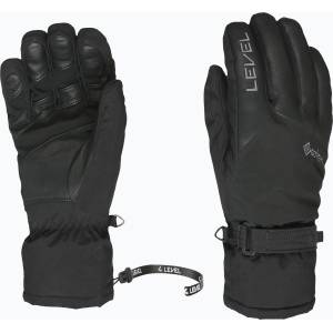 Level Мъжки скиорски ръкавици Level Evolution Plus Gore-Tex black