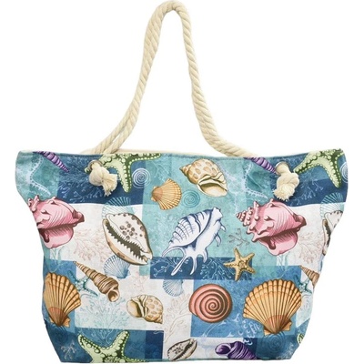 Плажна чанта с морски мотиви
