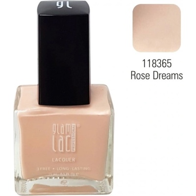 GlamLac Lak na nehty 118365 Rose Dreams 15 ml