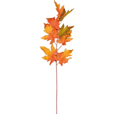 Maják Větev 80cm Javor podzim oranž.červená