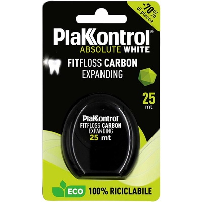 Plakkontrol čierna expandujúca zubná niť 25 m