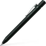 Faber-Castell Химикалка Faber-Castell Grip 2011 M, син цвят на писане, матова черна