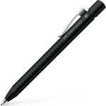 Faber-Castell Химикалка Faber-Castell Grip 2011 M, син цвят на писане, матова черна