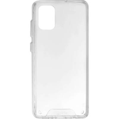 Prio Protective Hybrid Cover - хибриден кейс с най-висока степен на защита за Samsung Galaxy A71 (прозрачен)