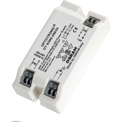 OSRAM driver.LED OPTOTRONIC 8W/200-240V/24V IP20