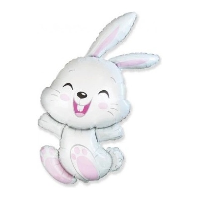 Flexmetal Fóliový balónek 109cm roztomilý králíček