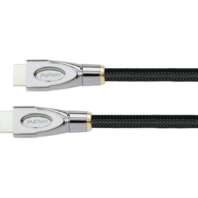 Python HDMI« 2.1 8K UHD-2 Nylongeflecht Black 1,5m