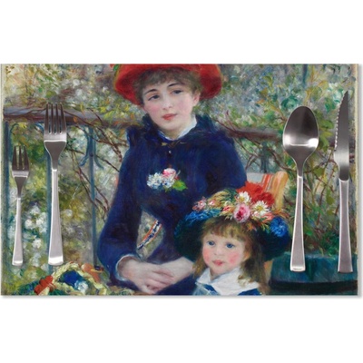 Sablio Prestieranie Dve sestry (Na terase) - Pierre-Auguste Renoir 40x30cm