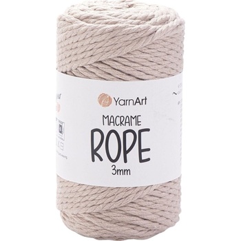 YARNART Macrame Rope 3 mm 63 m 753 Beige юта (Macrame Rope 3 mm 753)