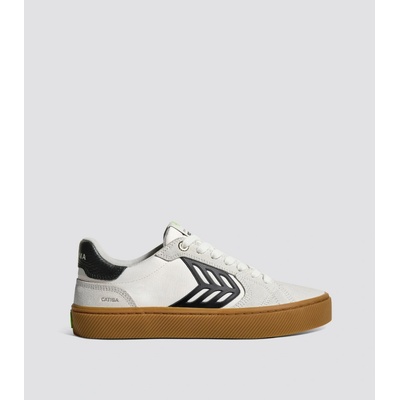 Cariuma CATIBA PRO 2.0 Gum Smoke White Suede Off-White Cordura Black Logo Sn