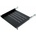 TRITON plate with perforation 19, 1u/150mm, load 15kg, black