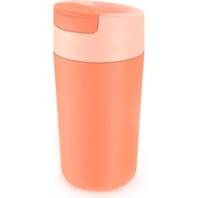 Joseph Joseph Hrnček cestovný s hygienickým uzáverom Sipp Travel Mug 454 ml koralový