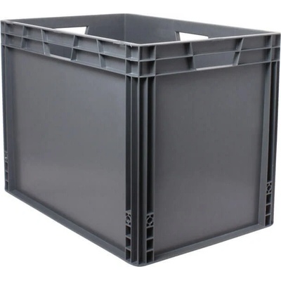 HTI Plastová EURO přepravka 600 x 400 x 420 cm ESD MC-3868-ESD