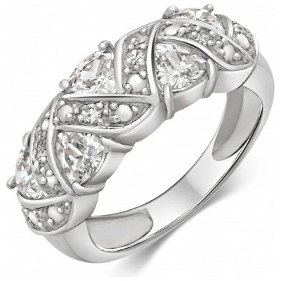 Sofia stříbrný prsten se zirkony CORZC17891