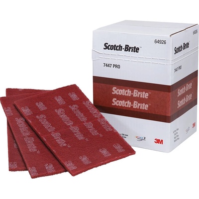 3M 7447 PRO Brúsny hárok Scotch-Brite 152 x 228 mm jemný A VFN 7447PRO - 7100288524
