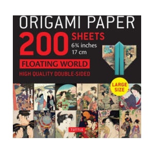 Origami Paper 200 Sheets Floating World 6 3/4 (17 CM) | Tuttle Studio (ISBN: 9780804858533)
