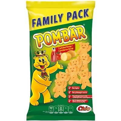 Pom-Bär Smažený zemiakový snack s príchuťou kečupu 110 g
