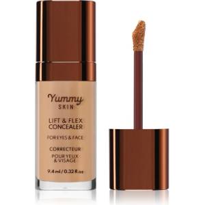 Danessa Myricks Beauty Yummy Skin Lift & Flex Concealer течен коректор с матиращ ефект цвят 9 - Medium With Peach Undertones 8.4ml