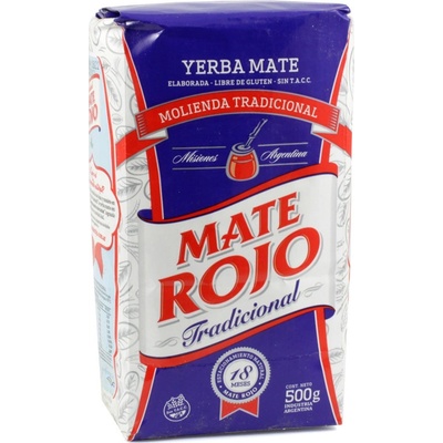 Mate Rojo Čaj Yerba Maté Tradicional 500 g