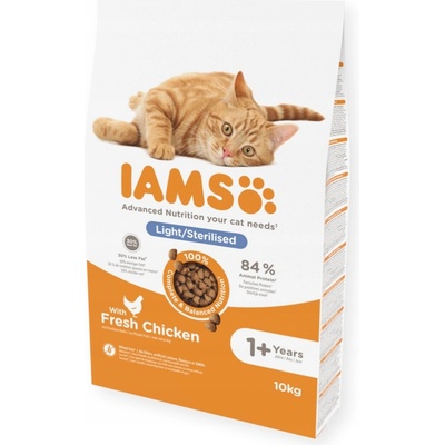 Iams kuracie mäso pre sterilizované mačky 10 kg