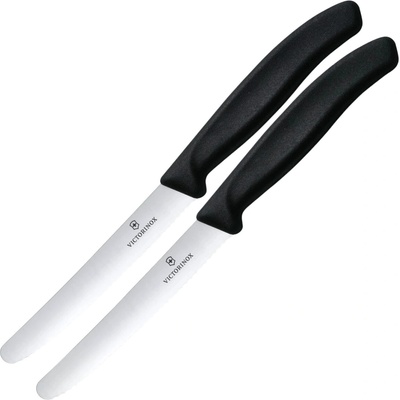 Victorinox Sada kuchyňských nožů Swiss Classic 2 ks černý