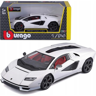 Welly Lamborghini Countach LPI 800 4 Červená 1:24