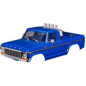 Traxxas каросерия Ford F-150 1979 синя