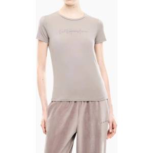 EA7 Emporio Armani Тениска train athletic velour w tee slim fit ss (7w001667-u6100)