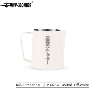 Mhw-3bomber - Каничка за мляко 3.0 - Бяла - 450ml