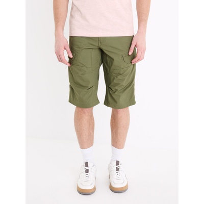 Celio Мъжки къси панталони в цвят каки Celio Bocourtbm1 Celio | Zelen | МЪЖЕ | XL