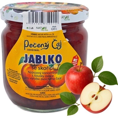 NATURE NoTea Pečený čaj Jablko se skořicí 430 ml