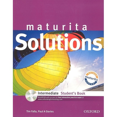 Maturita Solutions Intermediate Students Book with multiROM - Falla T., Davies A. P.