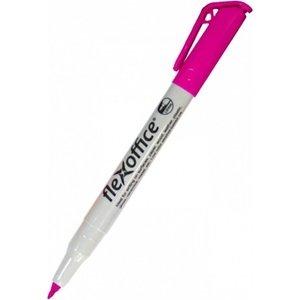 FlexOffice Перманентен маркер FlexOffice PM02 розов, 1.0 mm