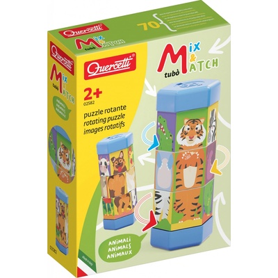 Quercetti Tubò Mix & Match Zvířata 2582 – Zboží Dáma
