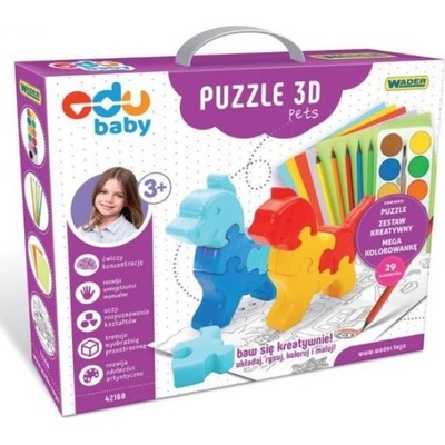 Wader Puzzle 3D домашни животни