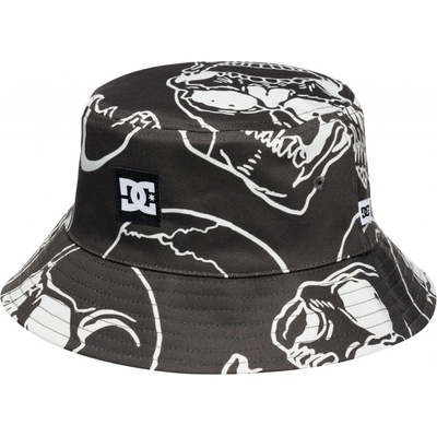 Dc Shoes Deep End Bucket Black Skully Print černá