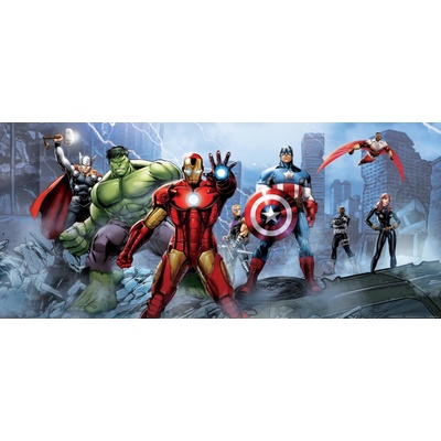 Ag Design FTDNH-0628 Vliesová fototapeta Avengers 202 x 90 cm