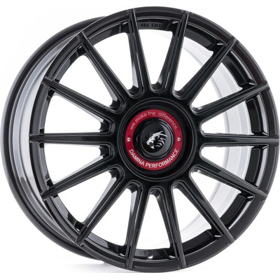 DAMINA PERFORMANCE DM09 8x18 5x112 ET35 black red cap