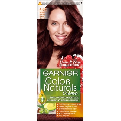 Garnier Color Naturals Krémová farba na vlasy 4,62 Sweet Cherry