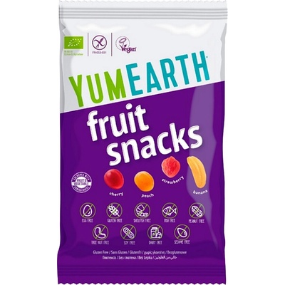 YumEarth Bio ovocné želé cukríky mix príchutí 50 g
