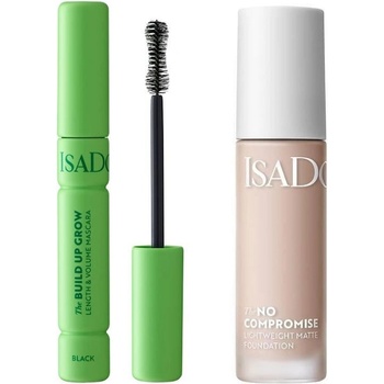 IsaDora Сет Изящен грим Isadora Спирала Black The Build Up Grow § Матиращ фон дьо тен No Compromise