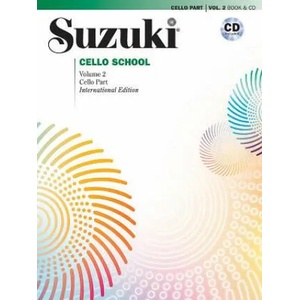 Suzuki Cello School 2 (Revised) | SHINICHI SUZUKI (ISBN: 9780739097106)