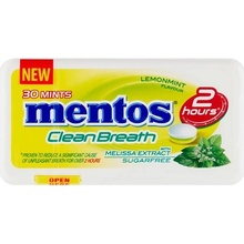 Mentos Clean Breath Lemonmint cukríky 21 g